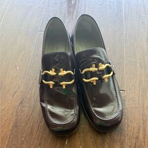 Authenticated Bottega Veneta Monsieur Loafer burgundy Sz 39 (8.5us)